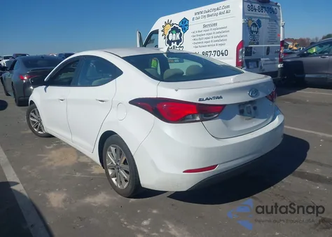 2015 Hyundai Elantra Se from USA, damaged, VIN 5NPDH4AE3FH545231